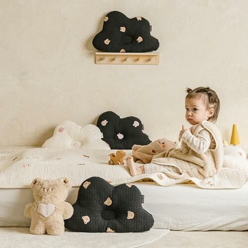 PREMIUM絎縫系列-圓圓臉雲朵定型枕