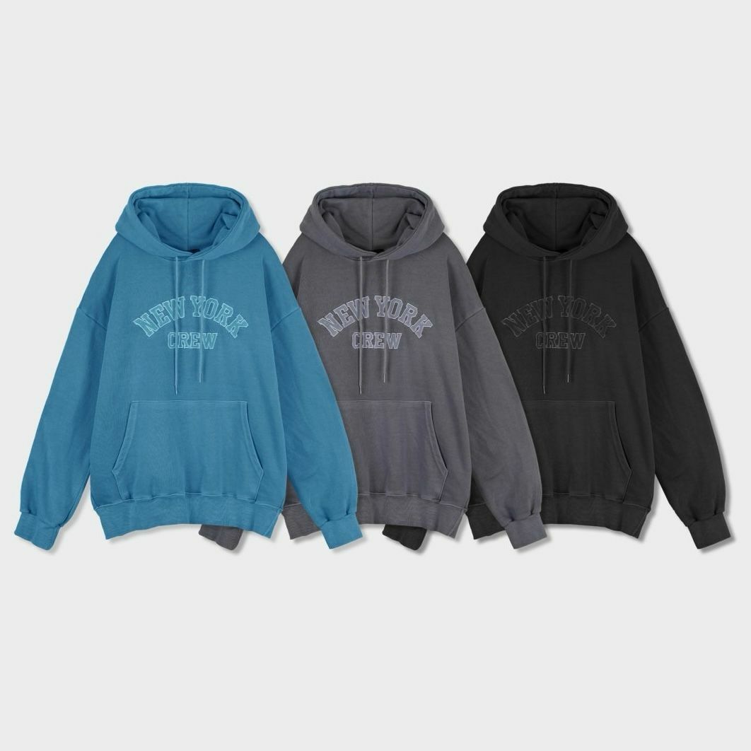 淨色英文字連帽衛衣 T5251