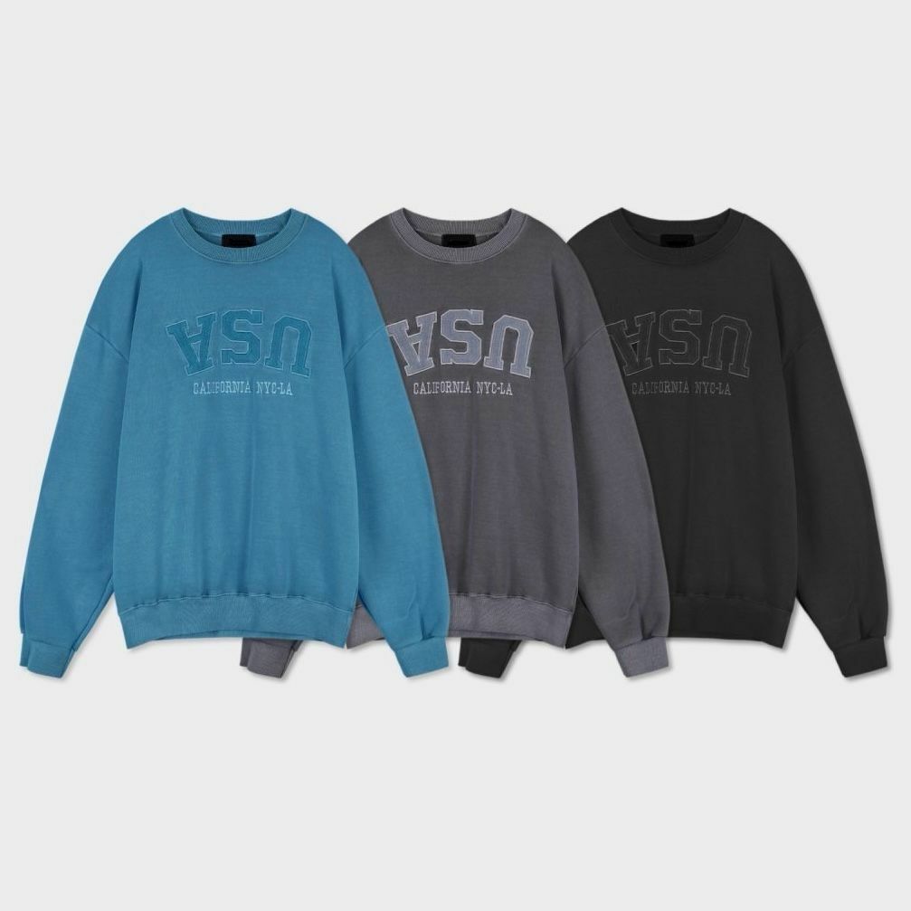 淨色英文字衛衣 T5253