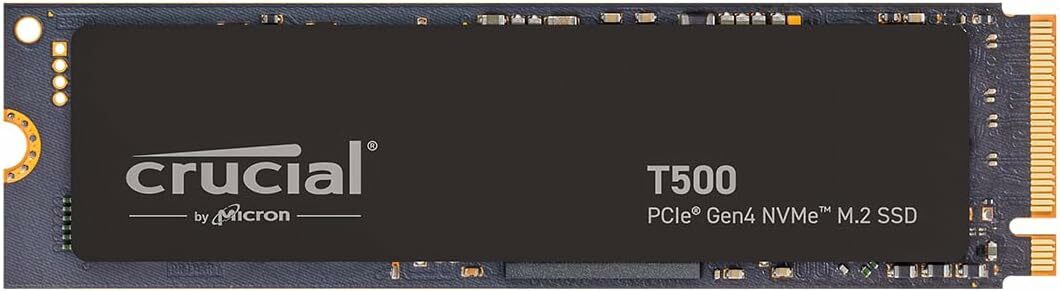 Crucial T500 PCIe Gen4 NVMe M.2 2280 SSD