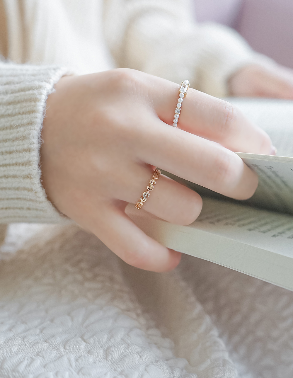 錢錢可調式戒指