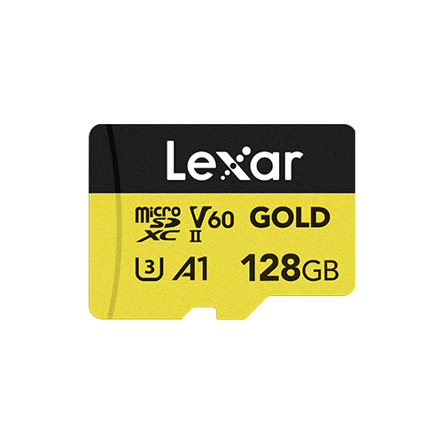 LEXAR PROFESSIONAL GOLD MICROSDXC™ UHS-II CARD