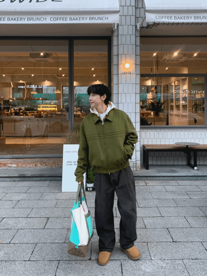 Lauren羊毛手工夾克(內裡羽絨背心可拆)