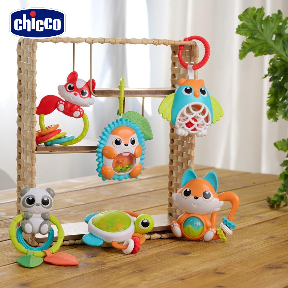 互動玩具(熊貓搖鈴/松鼠搖鈴)