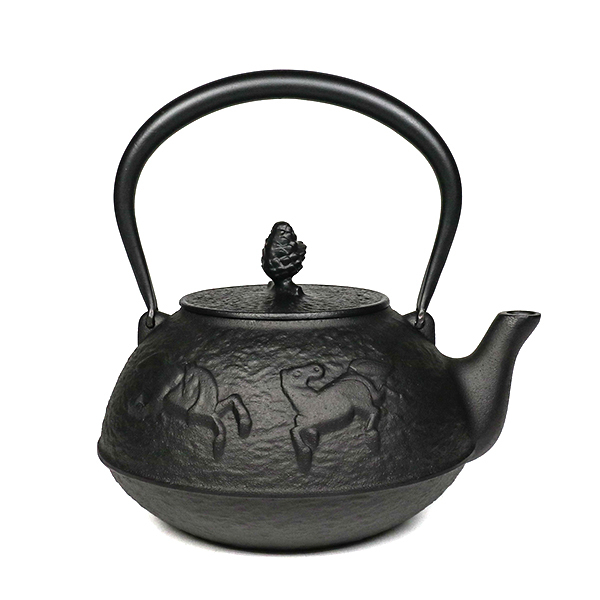 【岩鑄】馬肌 鐵壺1.5L