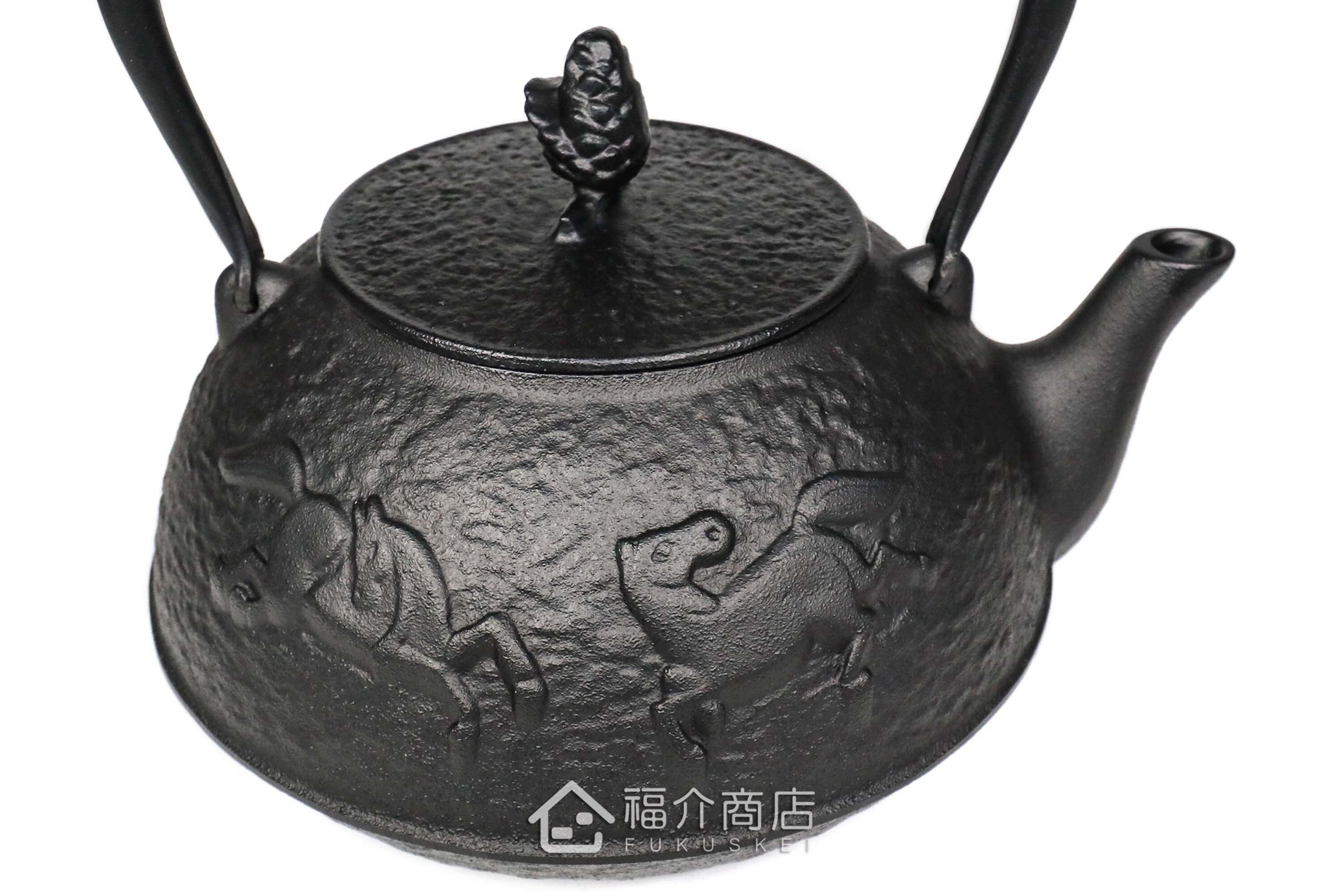 煮水泡茶用的鑄鐵壺