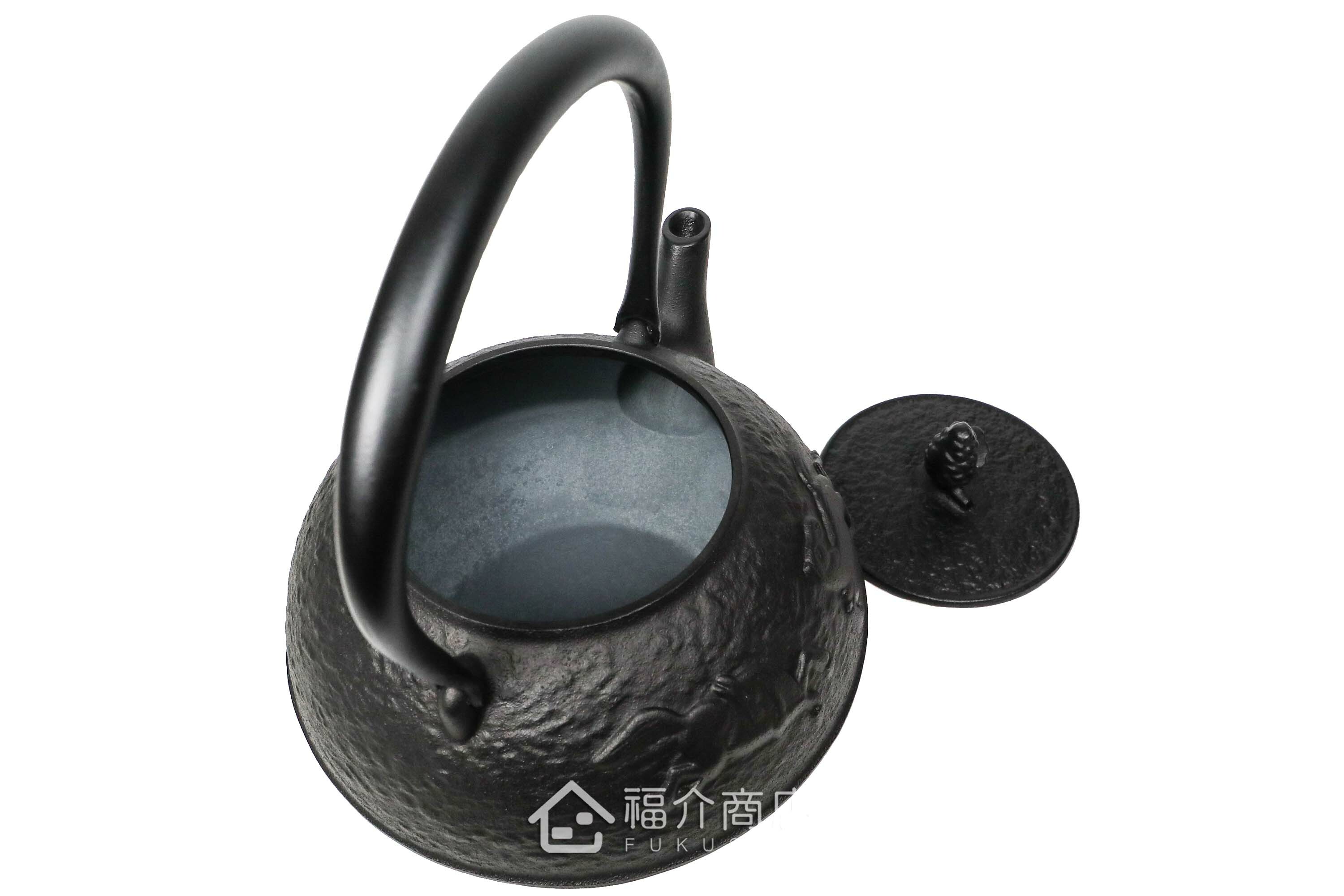 煮水泡茶用的鑄鐵壺
