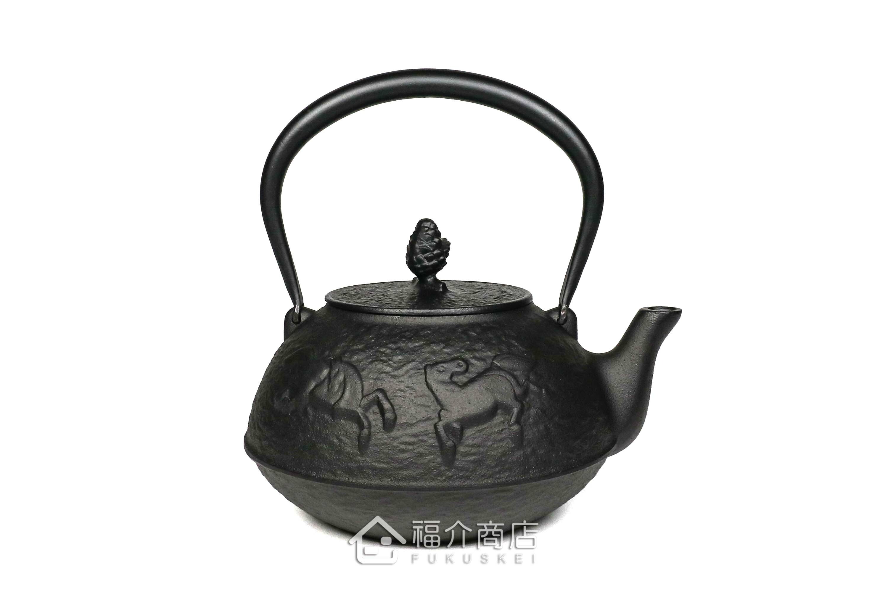 煮水泡茶用的鑄鐵壺