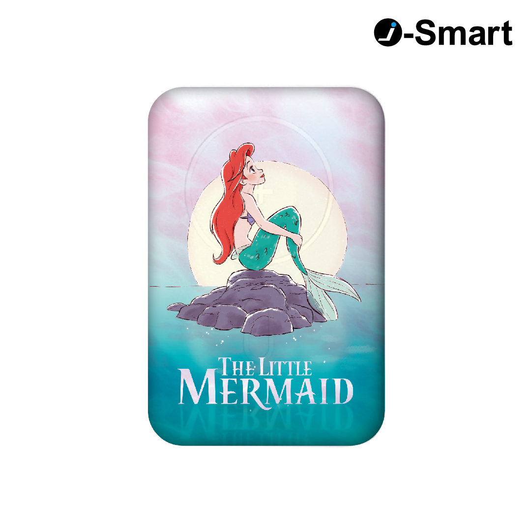 i-Smart-迪士尼系列3合1磁吸行動電源-小魚仙 The Little Mermaid