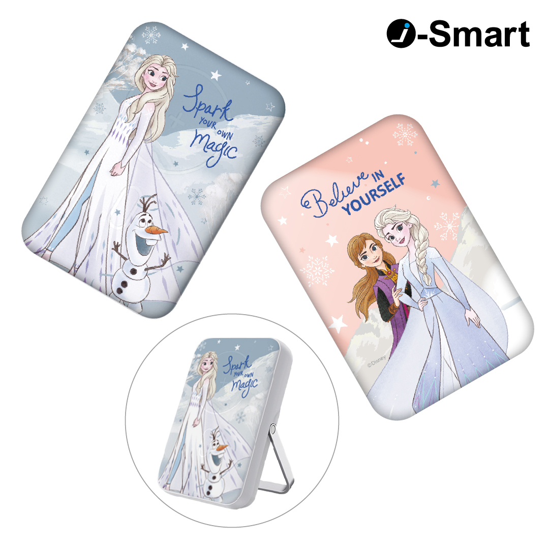 i-Smart-迪士尼系列3合1磁吸行動電源-魔雪奇緣 Frozen