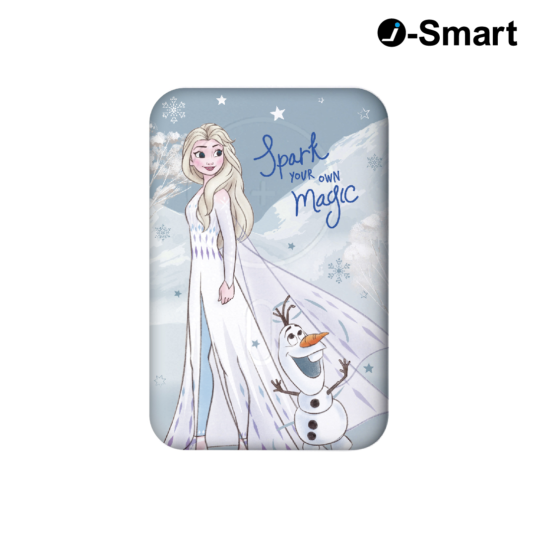i-Smart-迪士尼系列3合1磁吸行動電源-魔雪奇緣 Frozen