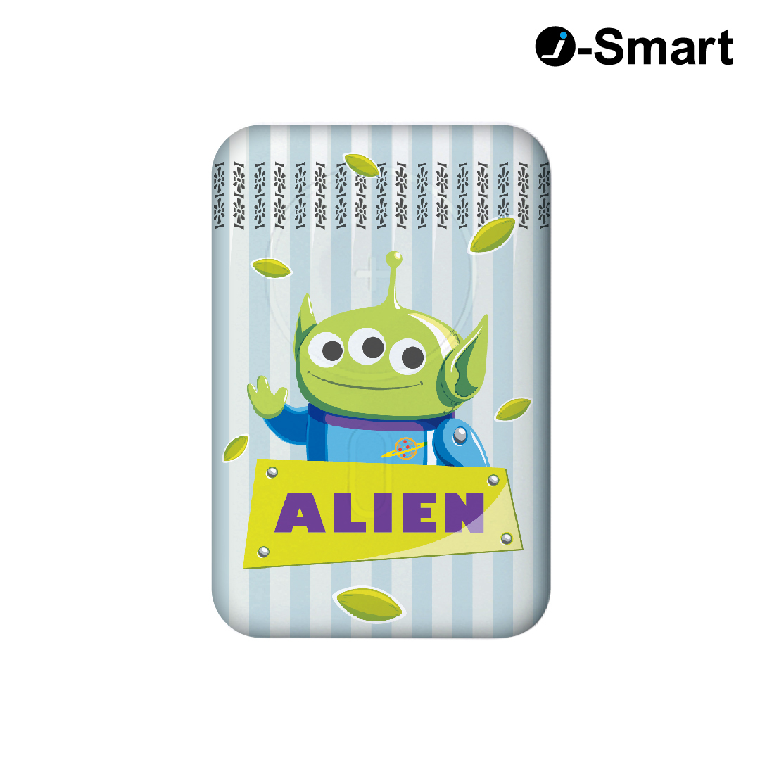 i-Smart-迪士尼系列3合1磁吸行動電源-三眼仔 Alien