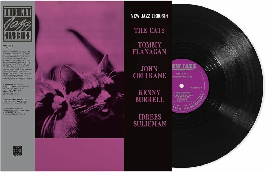 Tommy Flanagan, John Coltrane, Kenny Burrell & Idrees Sulieman - The Cats <LP>