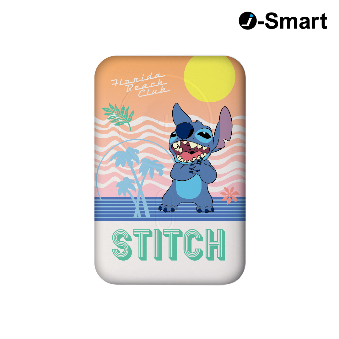 i-Smart-迪士尼系列3合1磁吸行動電源-史迪仔 Stitch