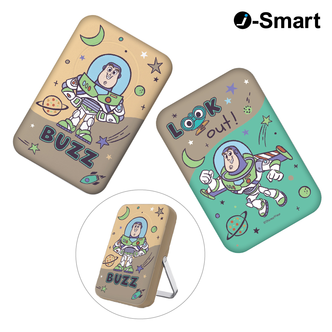 i-Smart-迪士尼系列3合1磁吸行動電源-巴斯光年 Buzz Lightyear