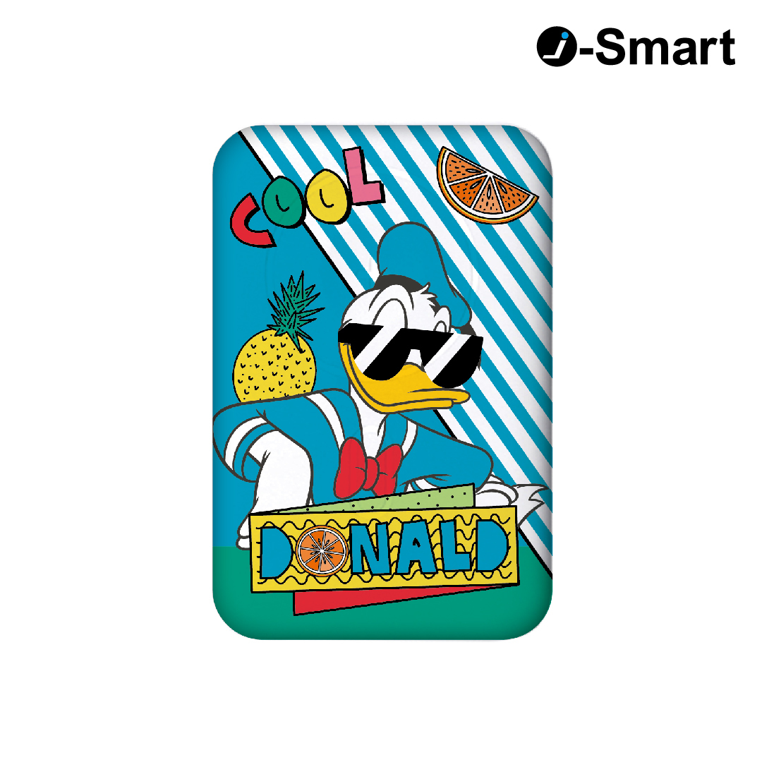 i-Smart-迪士尼系列3合1磁吸行動電源-唐老鴨 Donald Duck