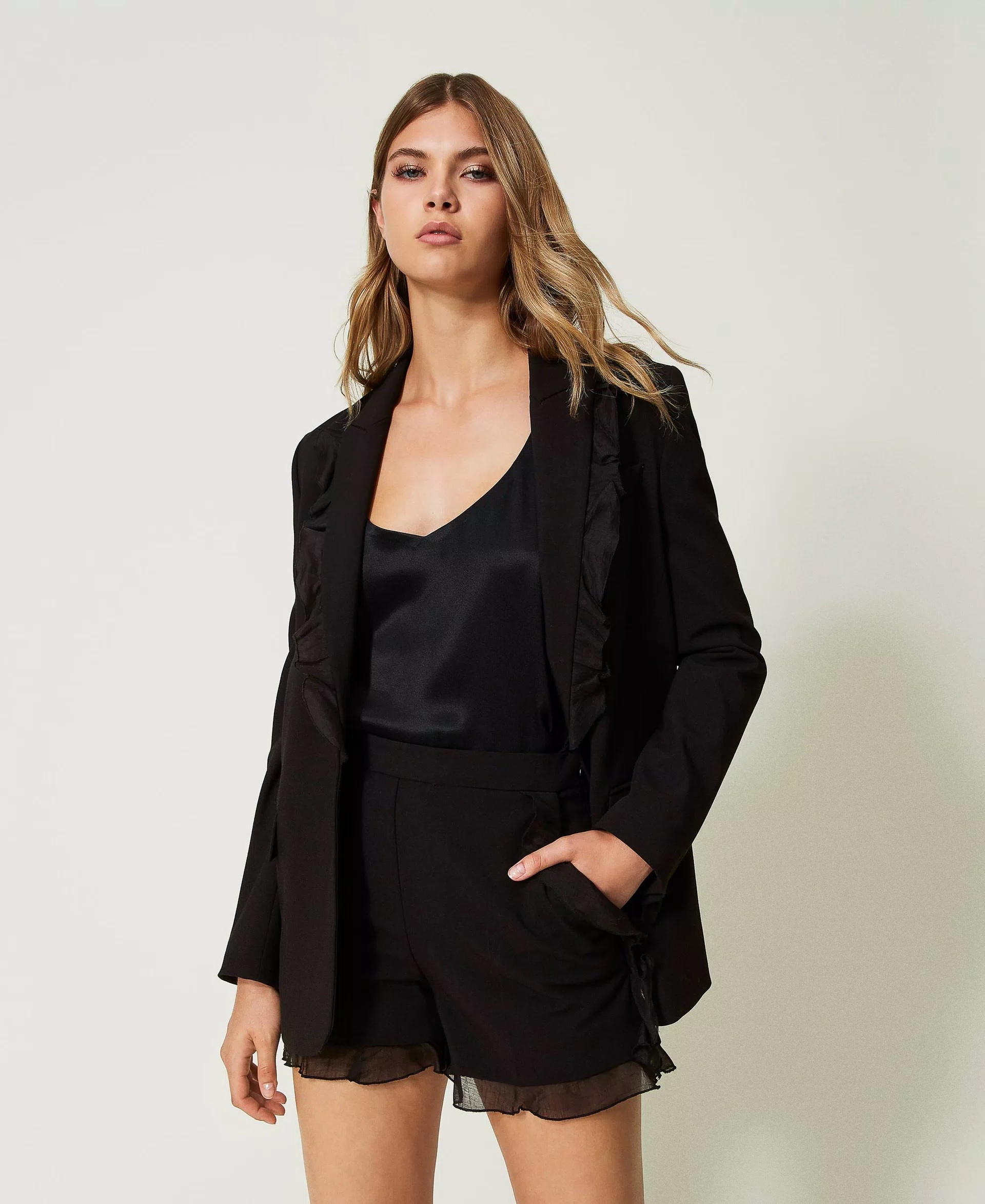 TWINSET 滾紗邊短褲