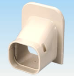 "MEC" 日本冷氣裝飾膠槽配件-天花接咀