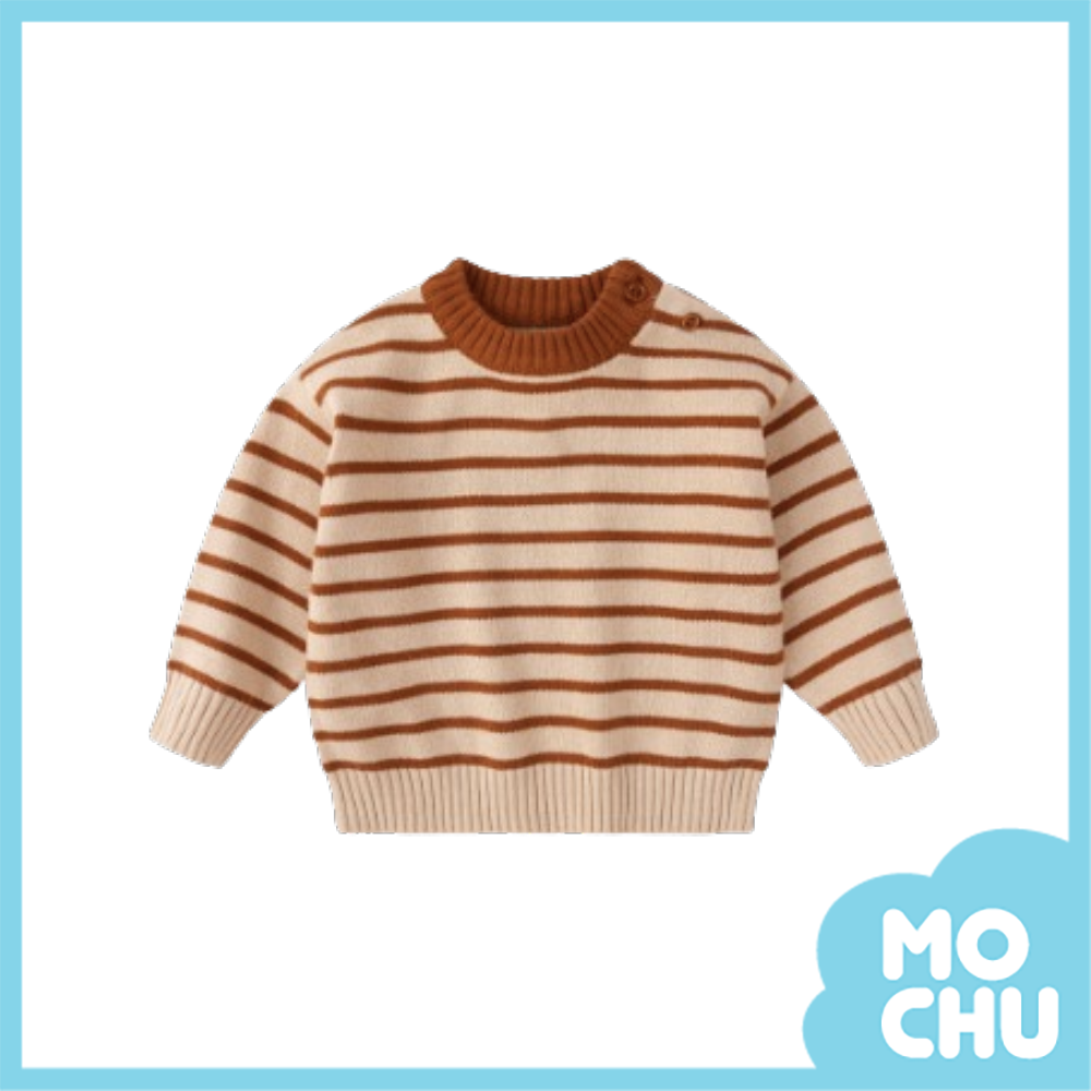 條紋細針織上衣（三色）