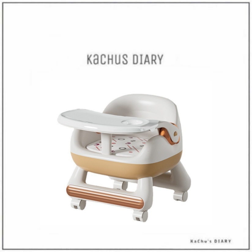 滑輪兩用兒童餐椅