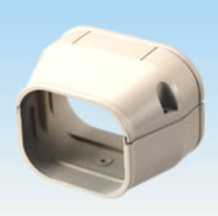 "MEC" 日本冷氣裝飾膠槽配件-管槽刁士