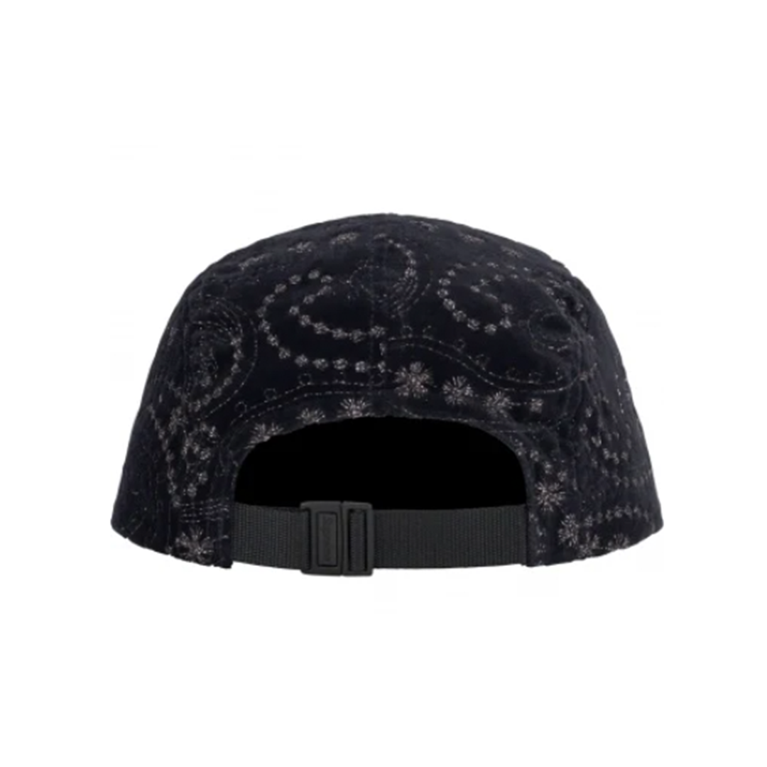 Supreme 23FW Velvet Paisley Camp Cap 變形蟲絲絨老帽