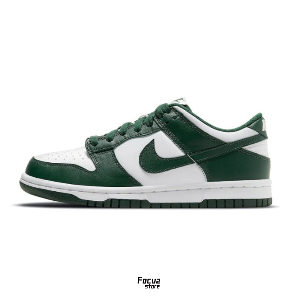 【Focus Store】預購 Nike Dunk Low GS "Varsity Green" 白綠 CW1590-102