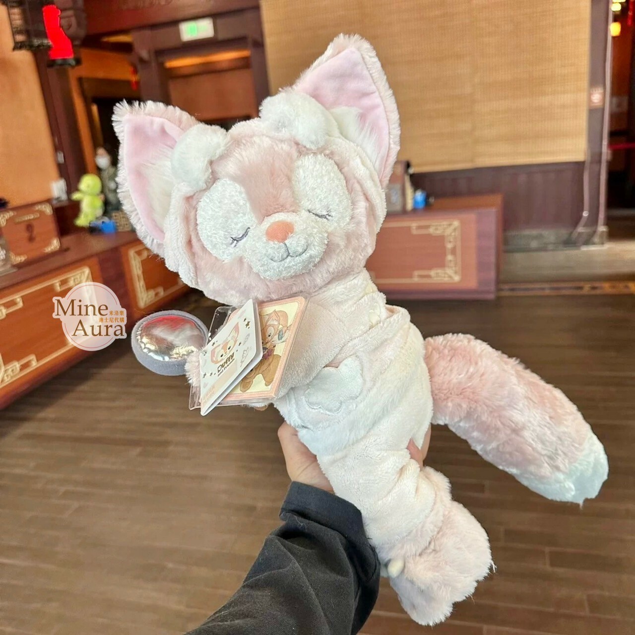 玲娜貝兒 Lina bell 居家系列 趴趴 睡顏 娃娃 玩偶 -上海迪士尼樂園