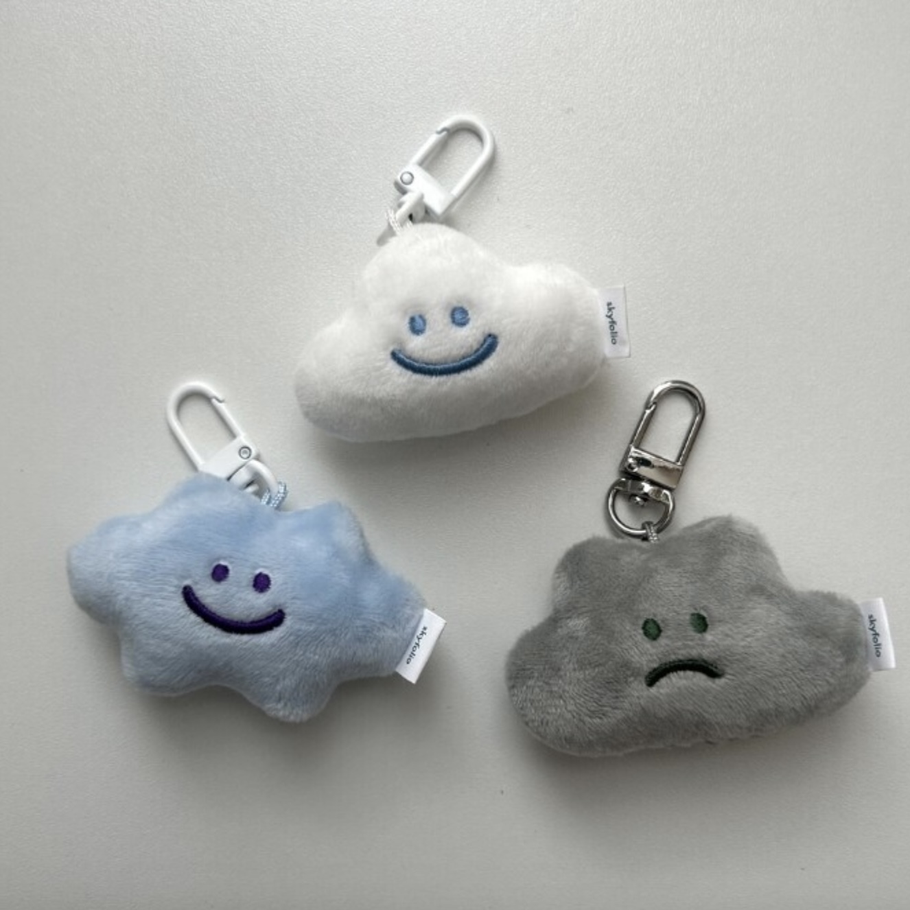 韓國文創🇰🇷MINDTHINGS 微笑雲朵 吊飾 鑰匙圈  /預購