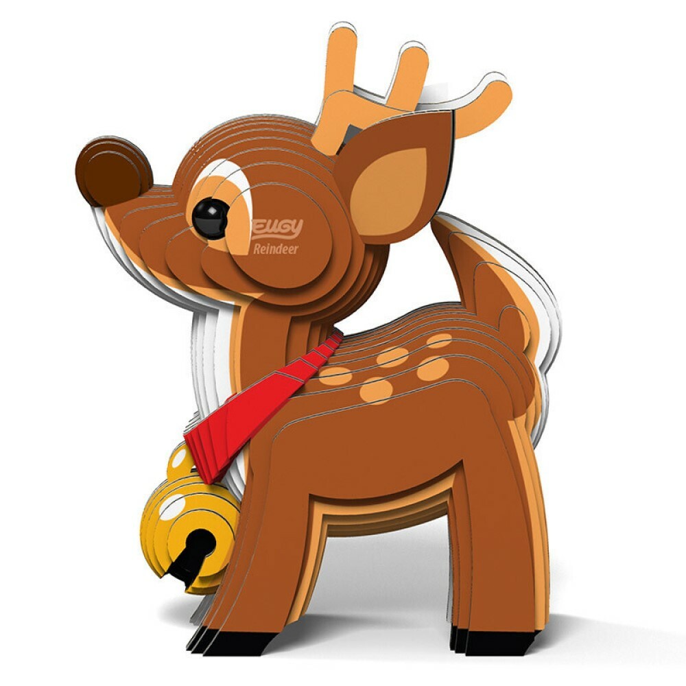 EUGY 3D Cardboard Kit Set Model - 054 Reindeer