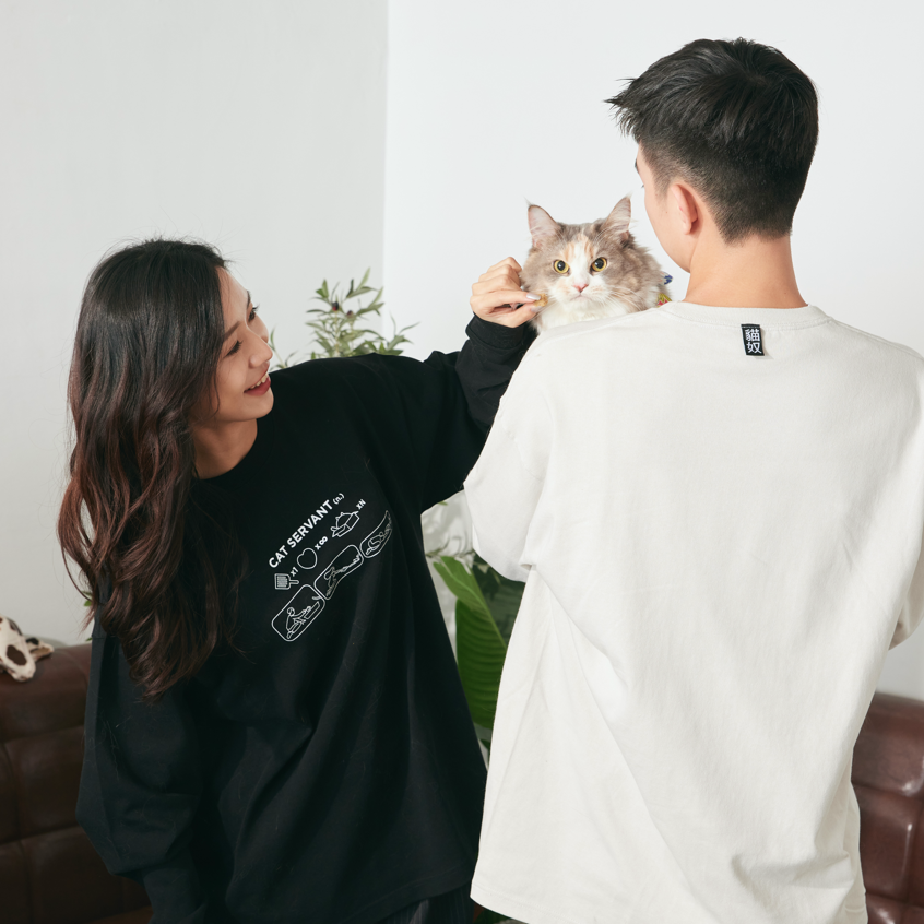 說文解字Project-"貓奴"落肩大學踢(圖前款)