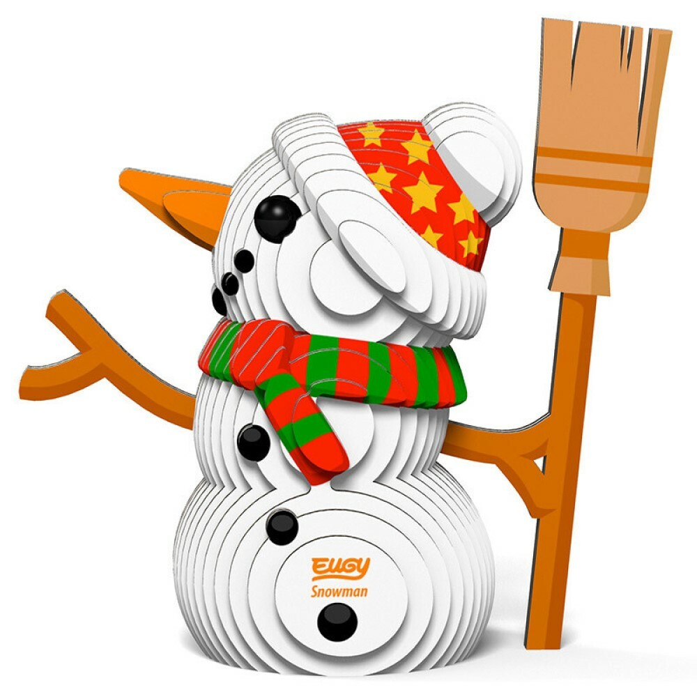 EUGY 3D Cardboard Kit Set Model - 056 Snowman