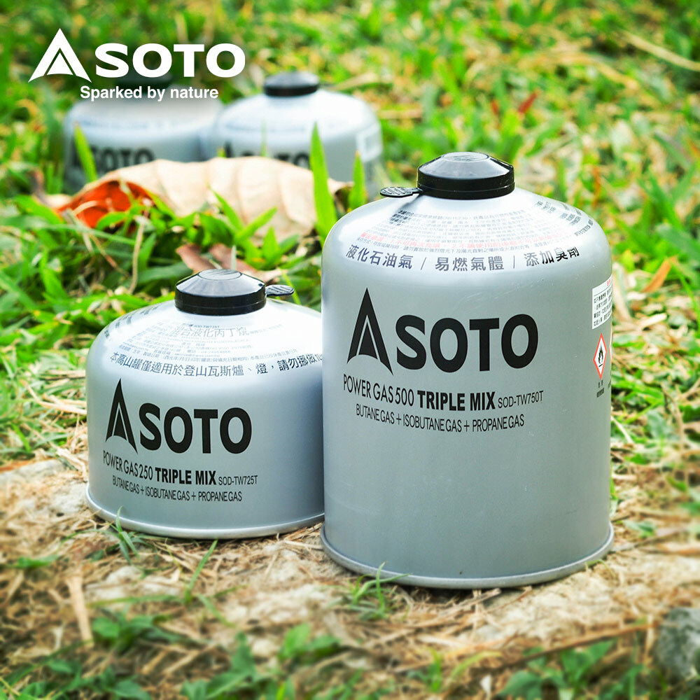 新羅台付長頸壺 SOTO 高山瓦斯罐230g/450g