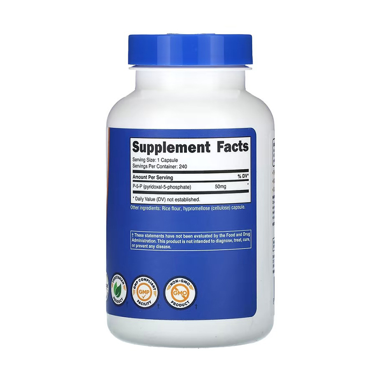 Nutricost, P-5-P, 50 mg , 240 Capsules