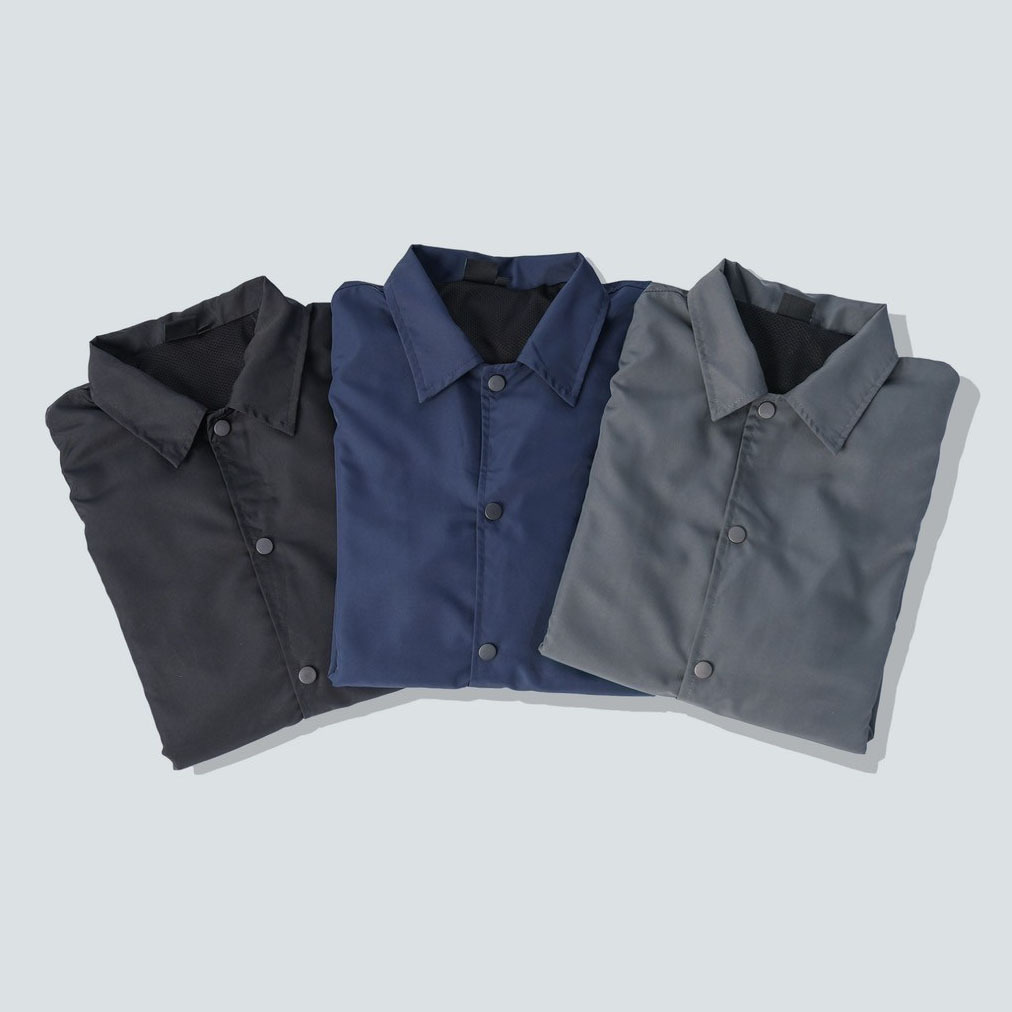 #1031 防潑水寬鬆教練外套