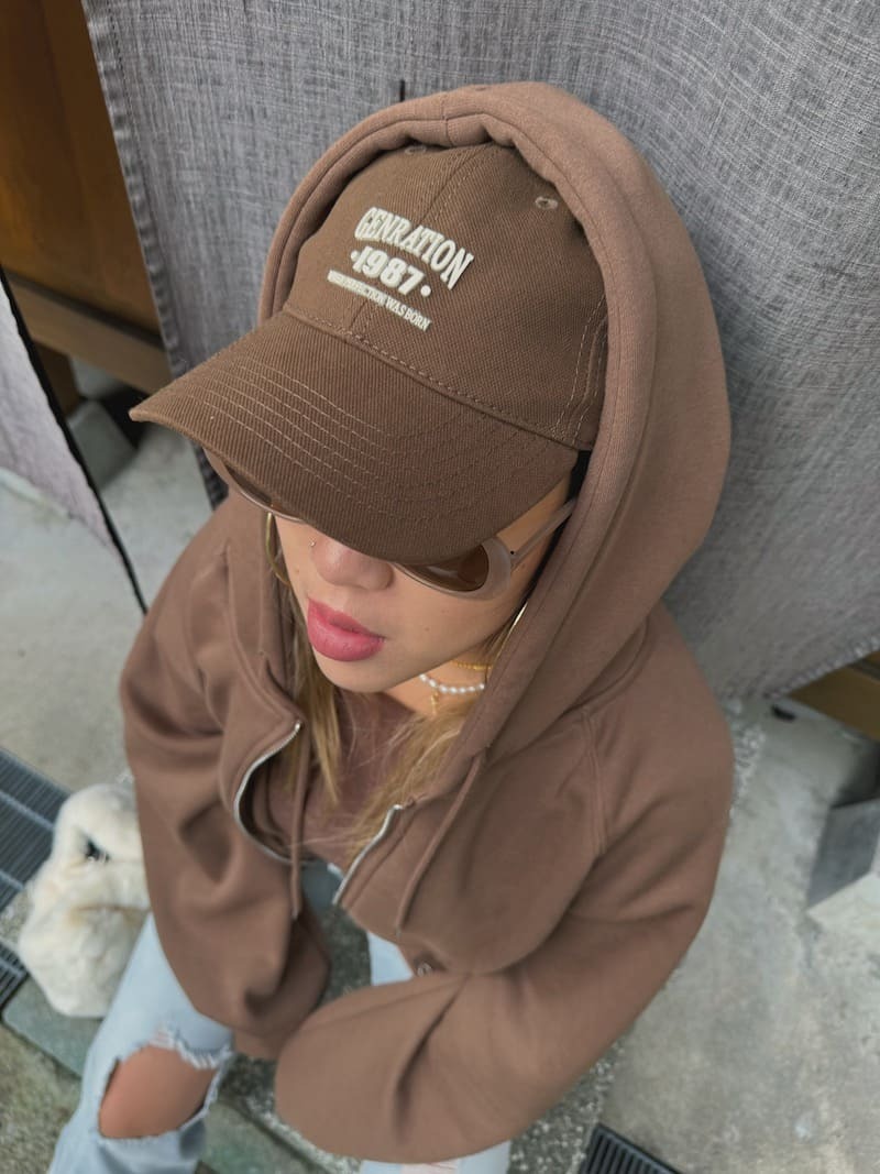 卡其奶茶標語老帽