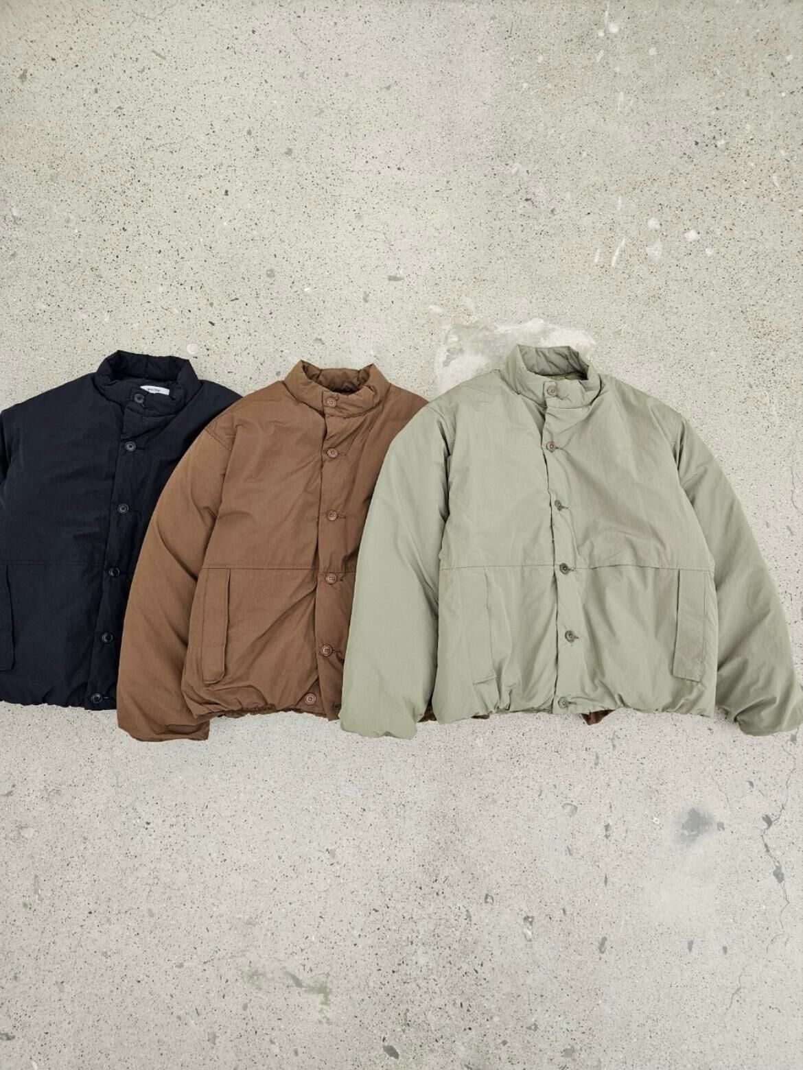 淨色企領開胸外套(薄夾棉) SPECTOR-045JK