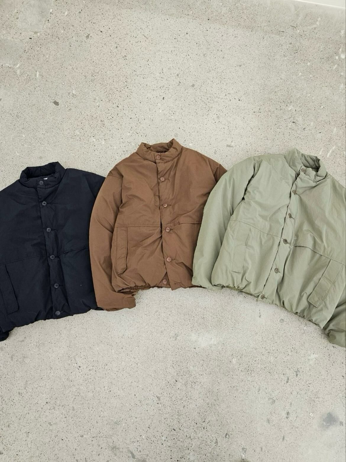 淨色企領開胸外套(薄夾棉) SPECTOR-045JK