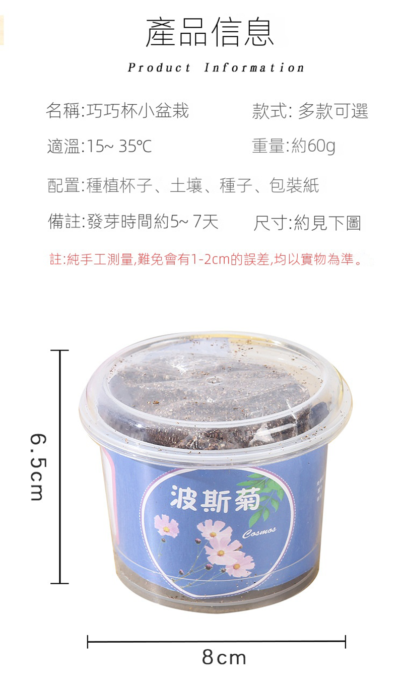 巧巧杯迷你小盆栽 EC1317