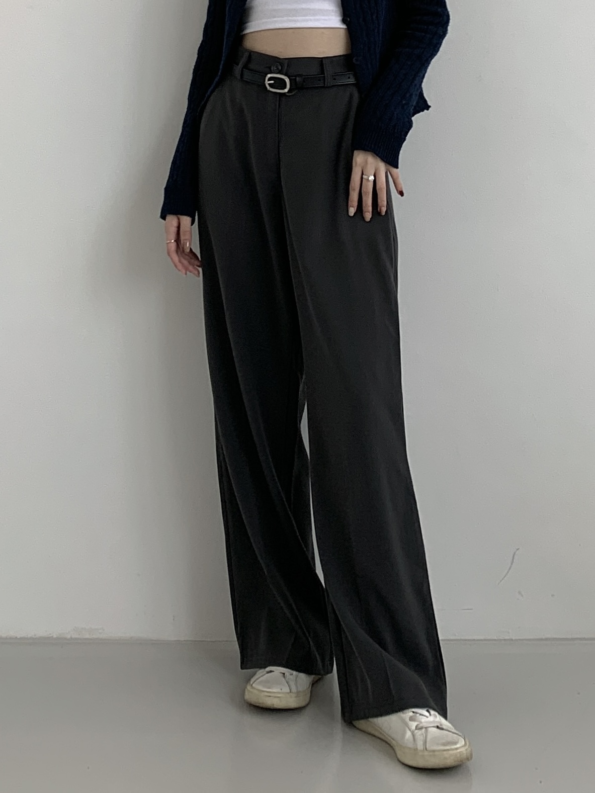 3 Lengths Wide Leg Trousers