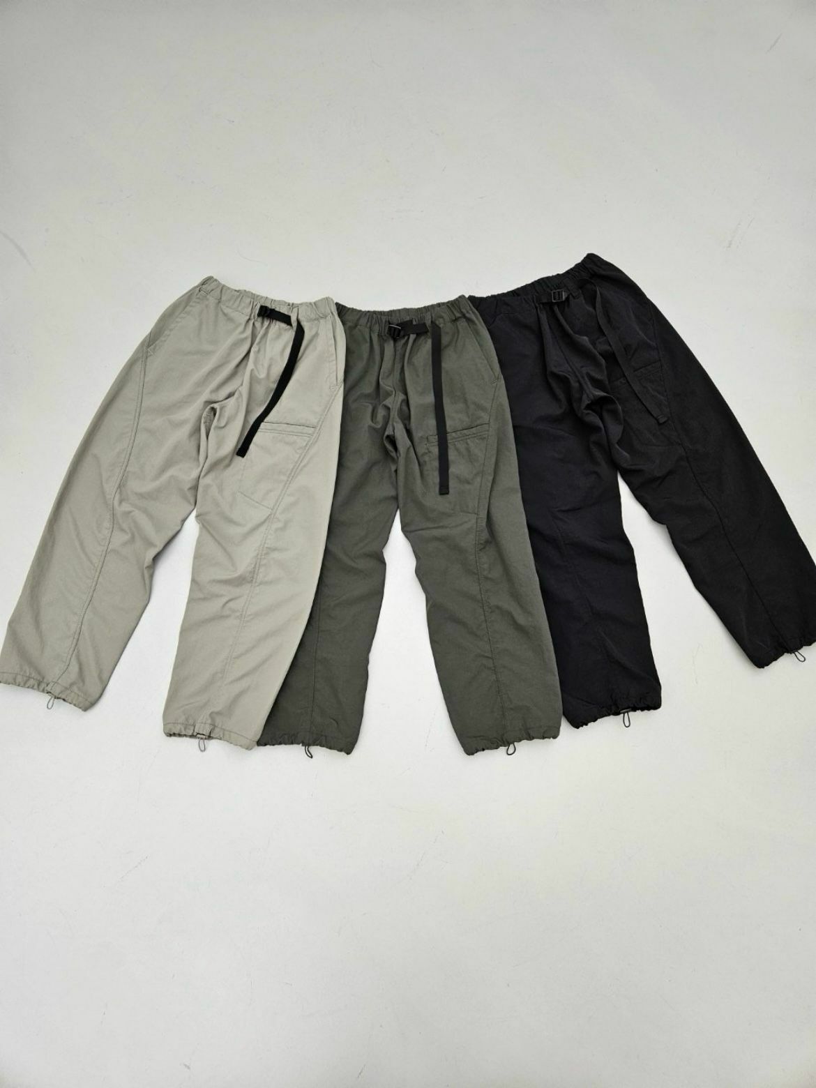 淨色可束腳鬆身褲(薄抓毛底) SPECTOR-047P