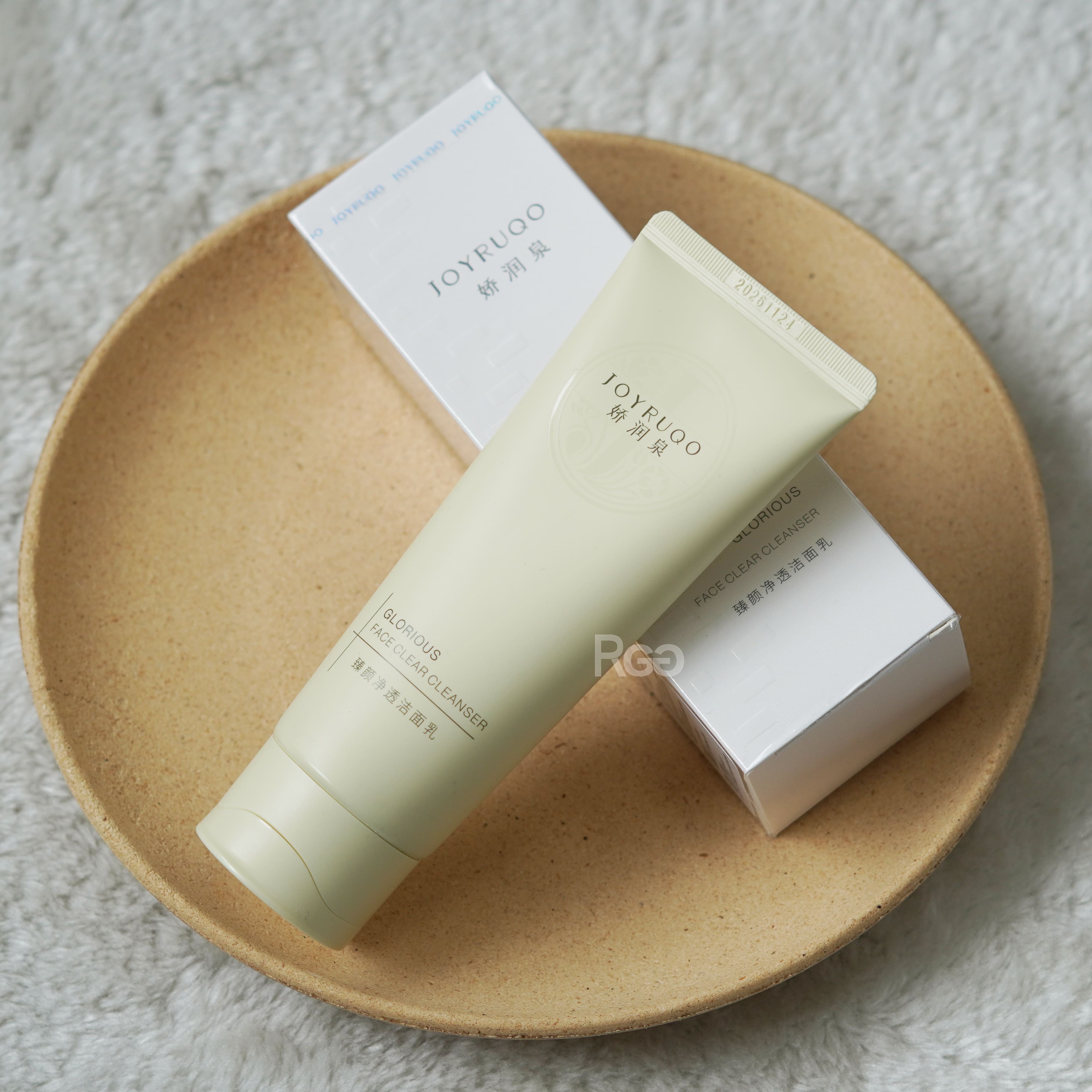 JOYRUQO 嬌潤泉 台灣經銷官方授權 臻顏淨透洗面乳