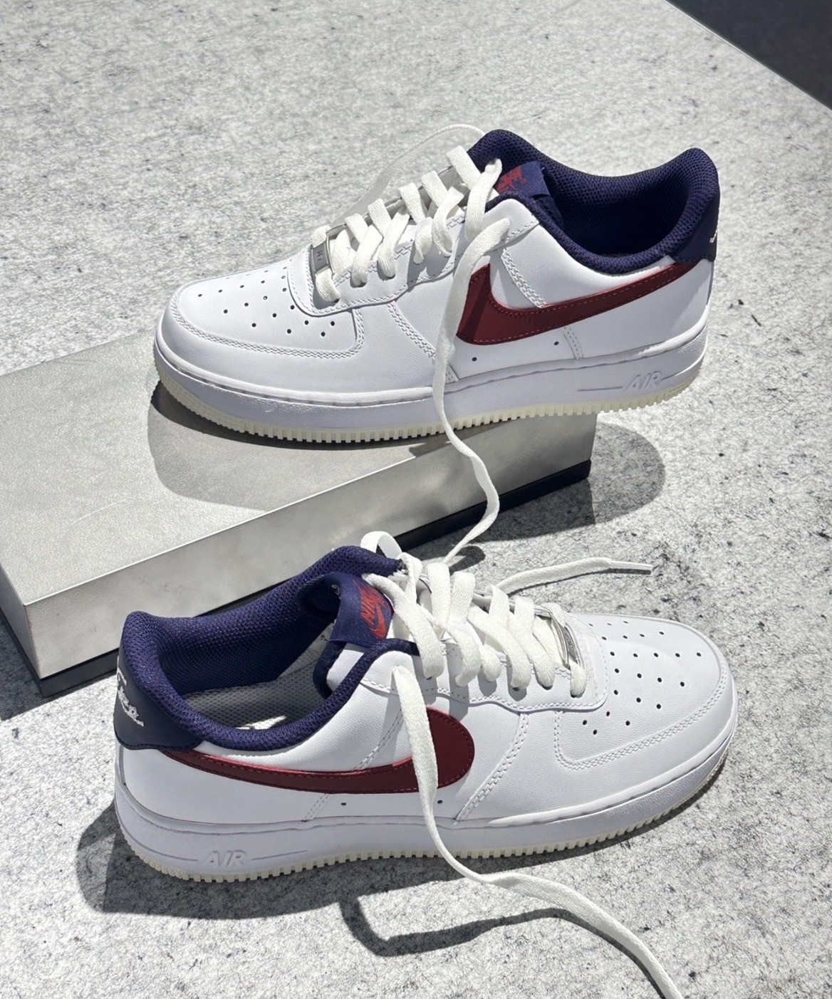 NIKE AIR FORCE 1 'From Nike To You' 紅藍鴛鴦 草寫 復古