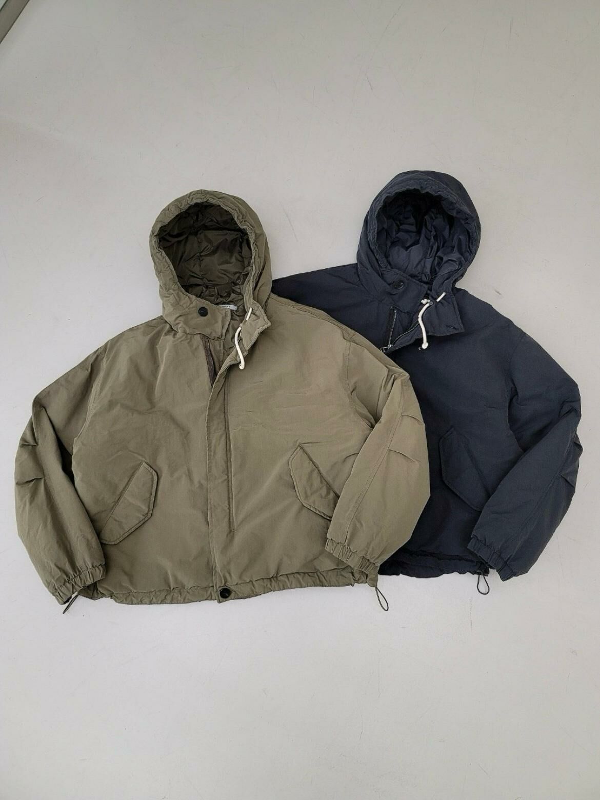 淨色連帽拉鍊外套(薄夾棉) SPECTOR-049JK