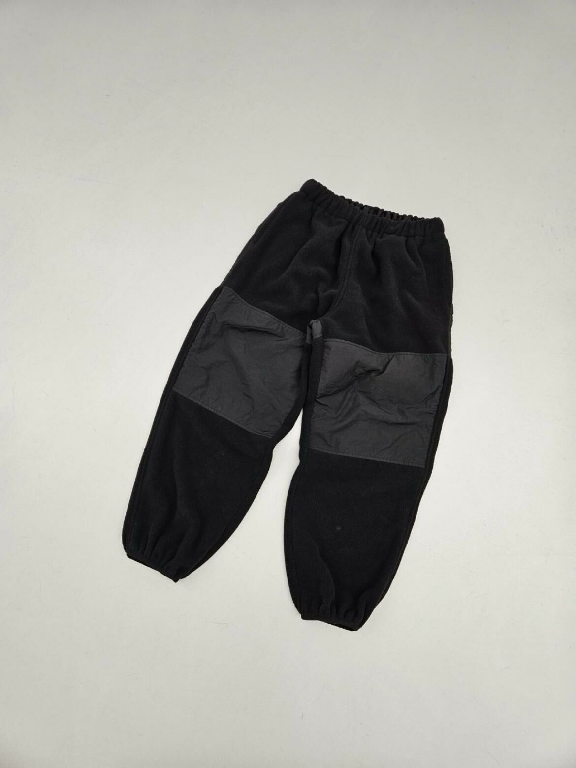 毛絨拼布束腳鬆身褲 SPECTOR-050P