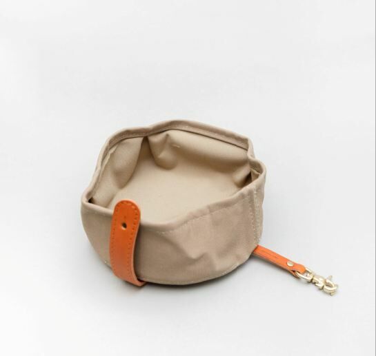 狗狗旅行碗｜寵物外出折疊碗｜旅行好選擇 [譚棕] - LeapSelect