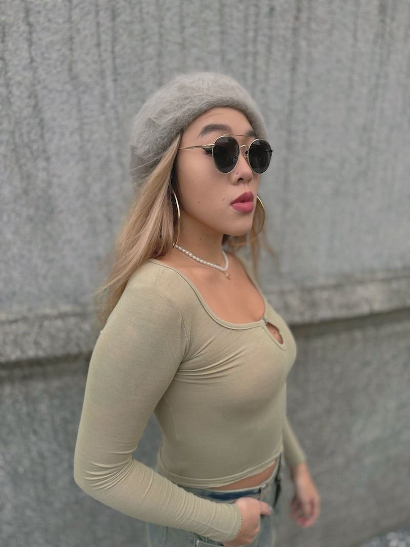 美式毛絨貝雷帽