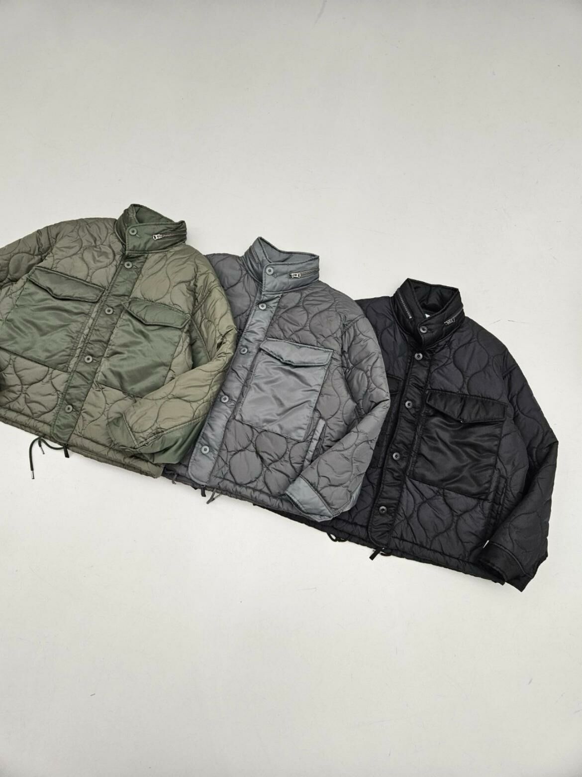 淨色企領開胸外套(薄夾棉) SPECTOR-055JK