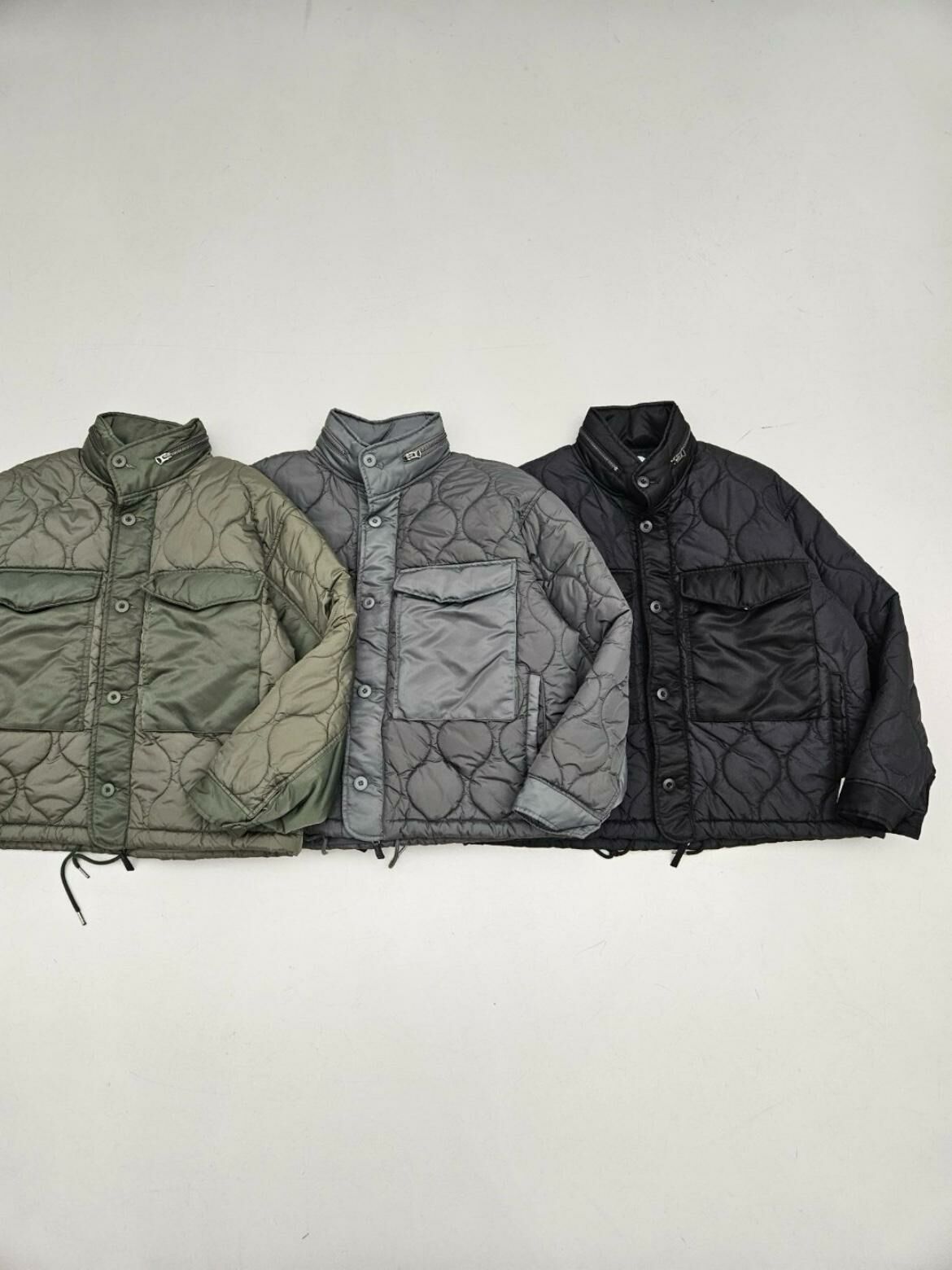 淨色企領開胸外套(薄夾棉) SPECTOR-055JK