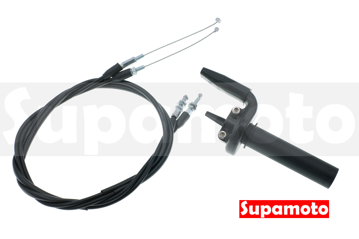 -Supamoto- 上繞 雙油門 通用 改裝 油門座 快速油門 加速油門 越野 林道 滑胎 檔車 街車